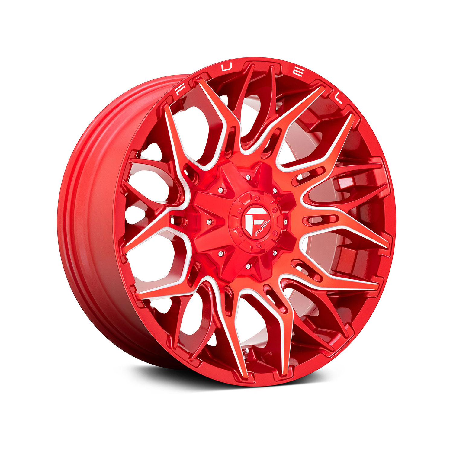 fuel d771 twitch 1pc – candy red with milled accents fuel d771 twitch 1pc – candy red with milled accents